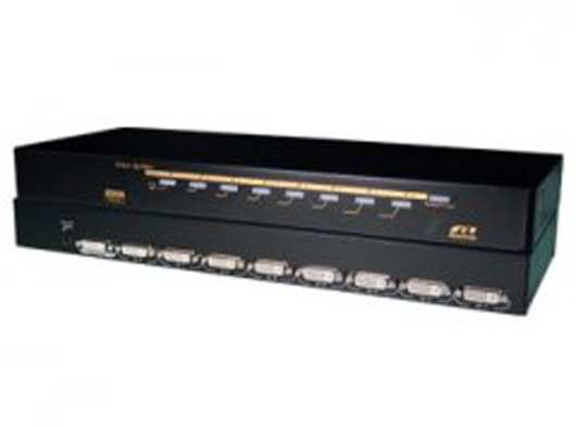 Размножитель видеосигнала (DVI-D Single Link) на 8 мониторов