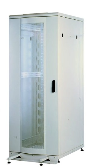 Шкаф напольный Estap SRV47UGF2R1 ServerMax 19"47U600x1000, передняя дверь одностворчатая плексиглас,