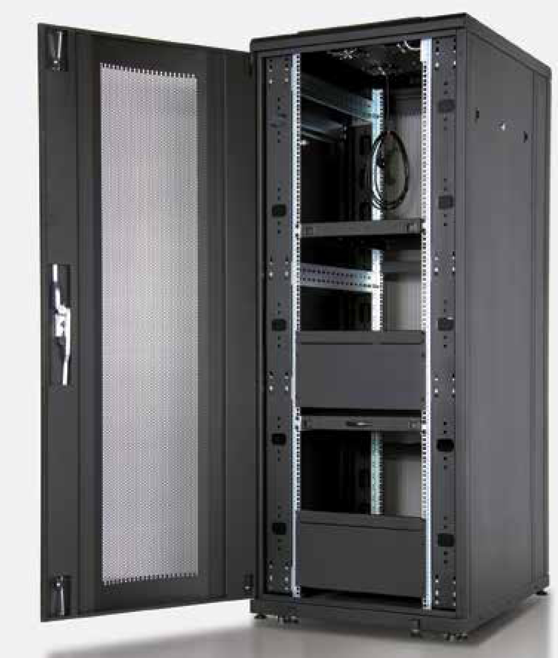 Шкаф напольный Estap SRV47U8BF1R1 ServerMax 19"47U800x1000 передняя дверь одностворчатая перфорирова