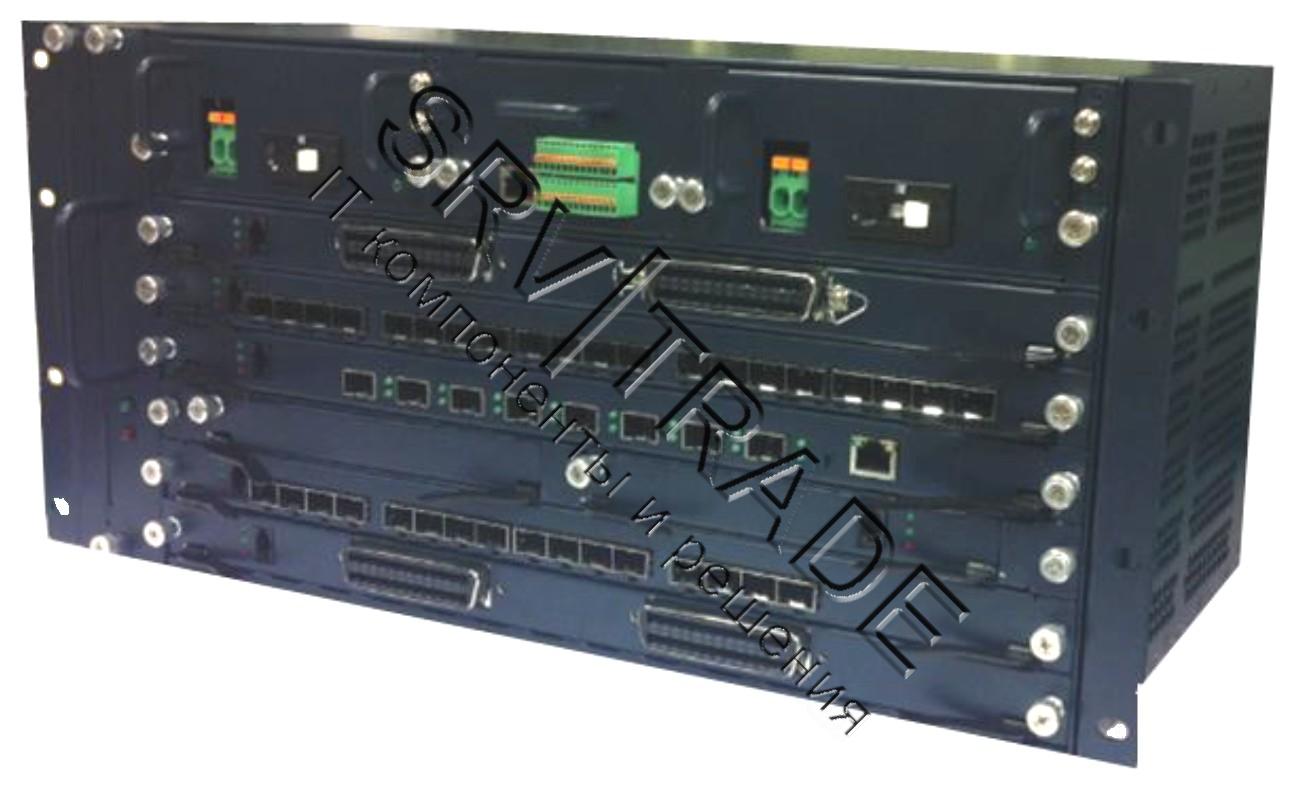 Шасси5U 6-SLOT TEMPERATURE-HARDENED CHASSIS MSAN WITH TWO DC POWER MODULE(48V DC INPUT), FAN MODULE&