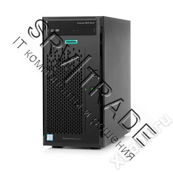 Сервер HPE ProLiant ML30 Gen10 E-2224 Hot Plug Tower(4U)/Xeon4C 3.4GHz(8MB)/1x16GB2UD_2666/S100i(ZM/