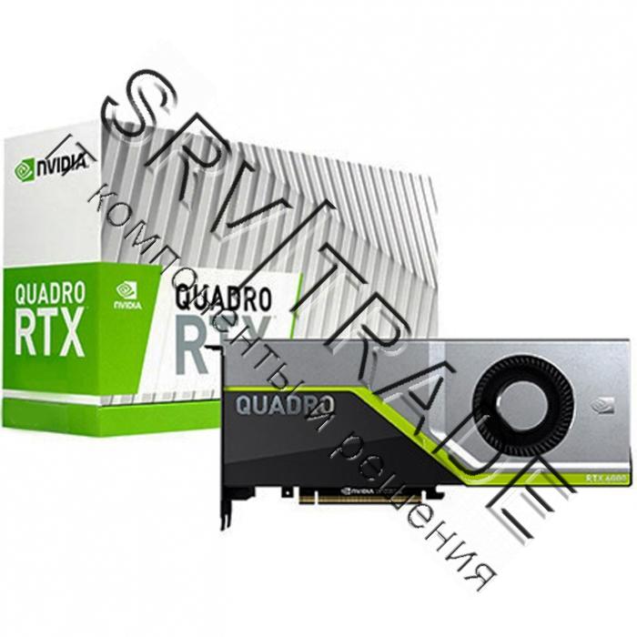 Видеокарта NVIDIA Quadro VCQRTX5000-BLK RTX 5000 (Turing TU106), 16GB GDDR6/256 bit, PCI Express 3.0