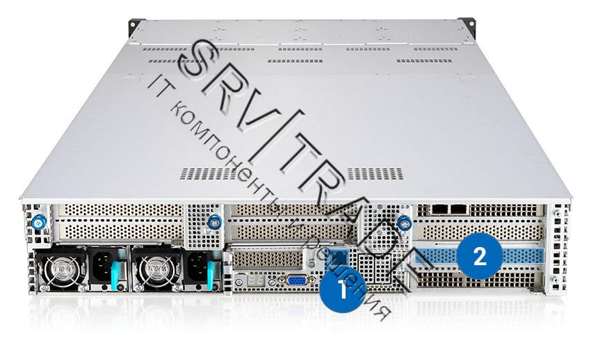 Серверная платформа ASUS RS720A-E11-RS24U 2U 1600W