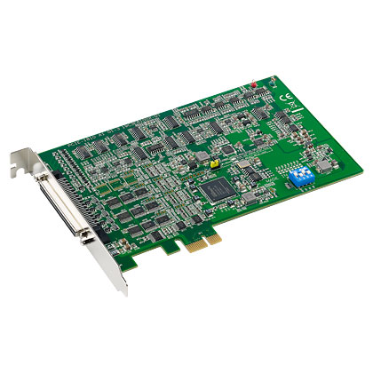PCI Express многофункциональный адаптер ввода-вывода, 16 AI/2 AO/24 DIO, ADVANTECH PCIE-1810-AE