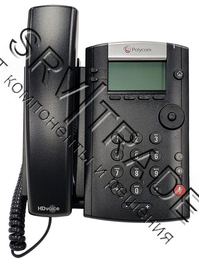 Телефон SIP 2200-48300-114 Polycom VVX 301 6-line Desktop Phone with HD Voice. POE. Ships without po