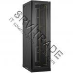 TLK Серверный шкаф 19", 47U, стеклянная дверь, перфорированные стенки, Ш800хВ2323хГ1000мм, в разобра