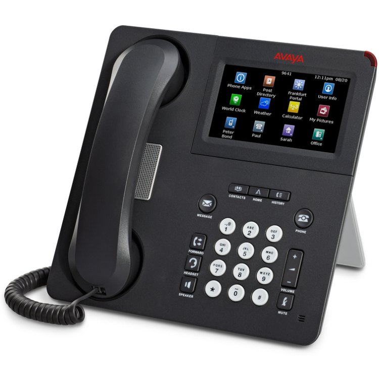 IP телефон 9641G с встроенным Gigabit-адаптером и цветным тачскрин дисплеем Avaya IP PHONE 9641G GLO
