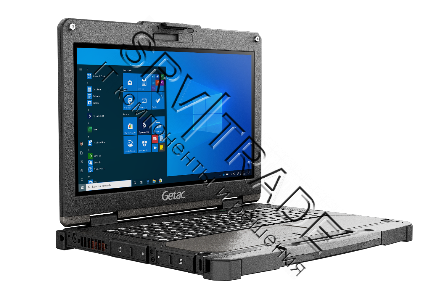Полностью защищенный ноутбук GETAC  B360 (Win 10 Pro 64bit) SR FHD LCD + TS,Core i7-10510U ,16GB RAM