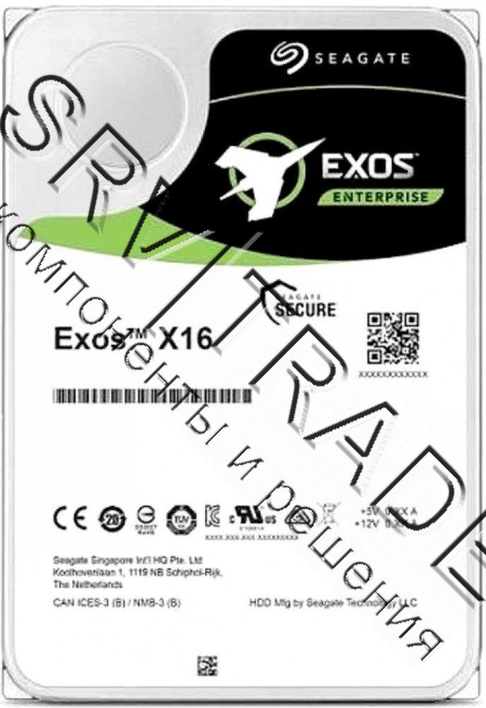 Жесткий диск Seagate Exos X16 SAS3 ST14000NM002G Hard Drive Helium 14TB