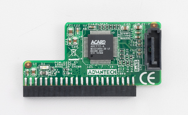 Адаптер IDE (44-pin) - SATA, ADVANTECH PCM-233C-00A1E