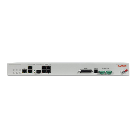Внутренний блок IDU-C RADWIN RW-7204-2000, 4 порта E1, 2 порта Ethernet 10/100 BaseT и порт SFP
