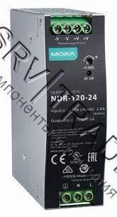 Блок питания NDR-120-24 MOXA 120W Din-Rail 24 VDC Power Supply, 90-264VAC/127-370VDC, 5A