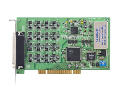 32-канальный PCI адаптер ЦАП с разрешением 14 бит, изоляция, ADVANTECH PCI-1724U