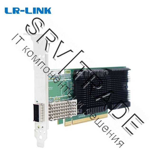 Сетевая карта LR-LINK LRES1019PF-QSFP28 Single-port 100Gb/s SFP28 (Intel E810-CQDA1)