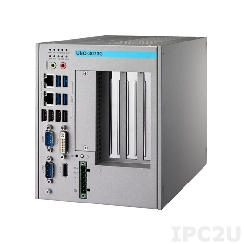 Встраиваемый компьютер c CPU Intel Celeron 807E 1.0ГГц, 4ГБ DDR3 RAM, DVI-I, HDMI, DP, 2xGB LAN, 2x
