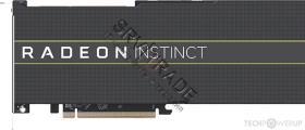 Профессиональная видеокарта (графический процессор) AMD Radeon Instinct (100-506143) MI50 32GB HBM2,