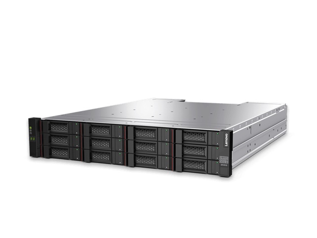 Полка расширения Lenovo TopSeller Storage D1212 Rack 2U LFF Disk Expansion with Dual SAS IO Modules