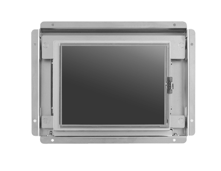 6.5" LCD 640 x 480 Open Frame дисплей, 800нит, резистивный сенсорный экран,VGA, DVI-D, вход питания