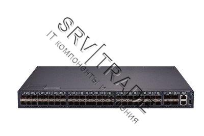 Управляемый коммутатор уровня ядра сети GIGALINK, L3, 48 10Гб/с SFP+, 4 40Гб/c QSFP+, 1 miniUSB 1 RJ