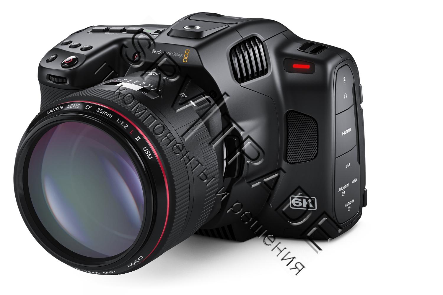 Цифровая кинокамера с 6K-матрицей CINECAMPOCHDEF06P Blackmagic Pocket Cinema Camera 6K Pro