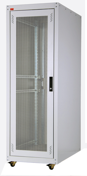 Шкаф напольный Estap SRV42U8GR1R1 ServerMax 19"42U800x1000 передняя дверь двустворчатая перфорирован