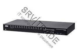 KVM-коммутатор для установки в стойку 16-Port USB 3.0 4K DisplayPort KVM Switch ATEN CS19216-AT-G