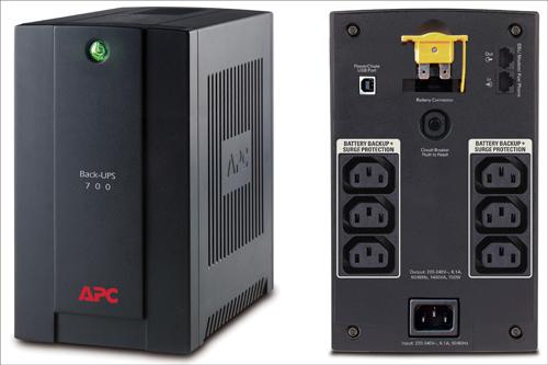 Источник бесперебойного питания мощностью 950ва/480вт для персональных компьюте APC Back-UPS 950VA/4
