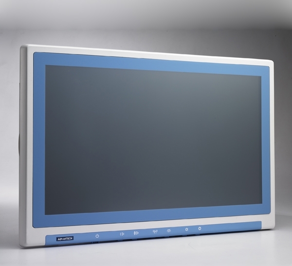 Безвентиляторная медицинская рабочая станция 21.5" TFT LCD LED, резистивный сенсорный экран, AMD T5