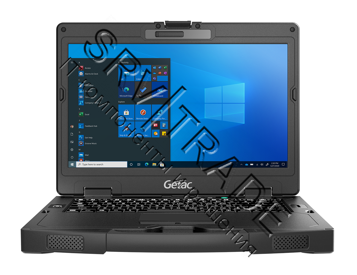 Полузащищенный ноутбук GETAC  S410 Basic (Win 10 Pro) 14" LCD/i5-1135G7 / 8 GB RAM/ 256 GB PCIe SSD/