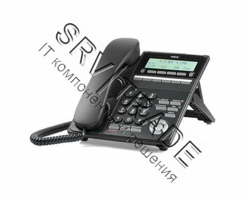 Цифровой IP NEC ITK-6D-1P(BK) TEL телефон на 6 программируемых кнопок