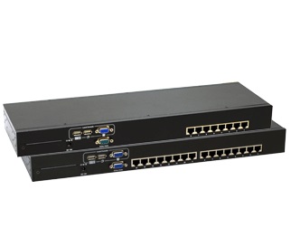 Переключатель KVM Broadrack Mars 16, 16 портов Cat5 (UTP), опционально: вторая консоль, IP модуль, р