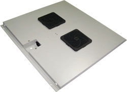 Блок 2-х вентиляторов в крышу шкафа Eco глубиной 600 мм