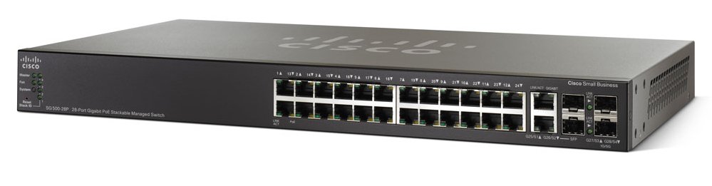 Коммутатор Cisco SG500-28P-K9-G5