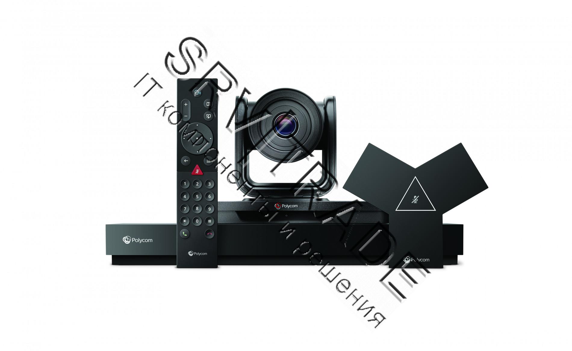 Система видеоконференцсвязи Poly G7500 4k Codec-Wireless Presentation System, Eagle Eye IV-12x cam, 