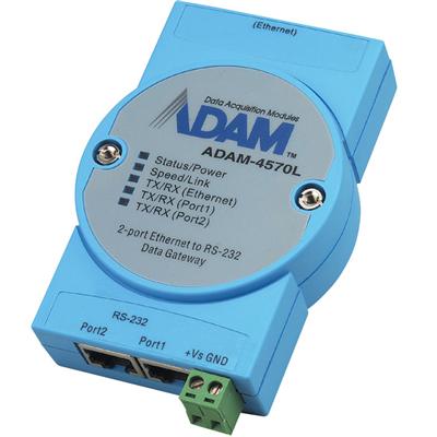 Конвертер 2xRS-232 в Ethernet, ADVANTECH ADAM-4570L-CE