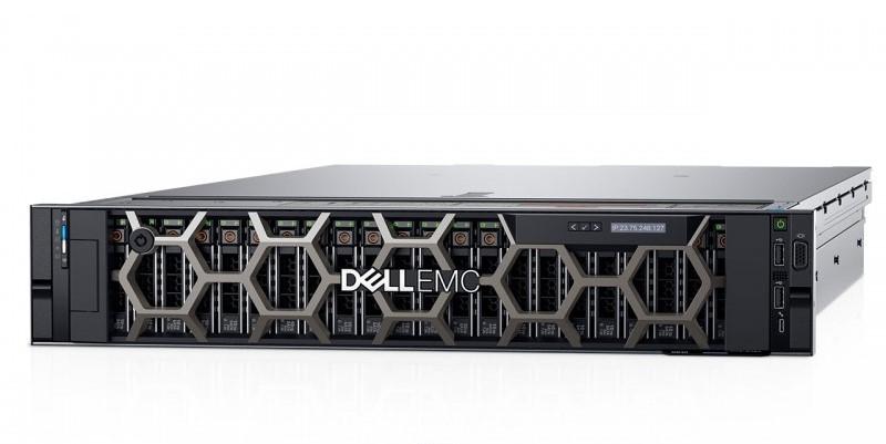 Сервер Dell PowerEdge R740 (up to 16x2.5", 6 PCIEx8, 2 PCIEx16), 2*Gold 6154 (3.0GHz, 25M, 10.40GT /