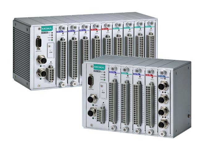 Модульный контроллер RTU, разъемы M12, 5 слотов ввода/вывода, программирование С/С++, -40...+75C MO