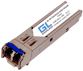 Модуль GIGALINK SFP, CWDM, 1Гбит/c, два волокна, SM, 2xLC, 1430 нм, 28dB (GL-C28-1430)