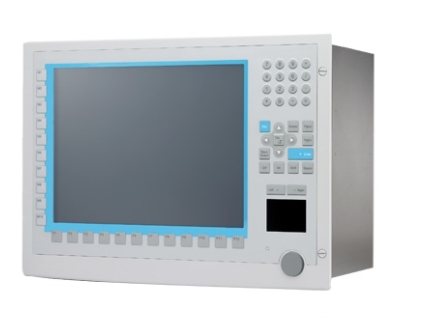 Панельная рабочая станция с 15" XGA TFT LCD, резистивный сенсорный экран, 14 слотов расширения 2xIS
