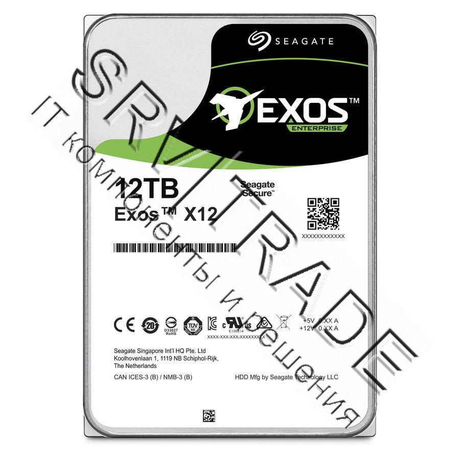 Жесткий диск Seagate Exos X14 SAS3 ST12000NM0038 Hard Drive 12TB