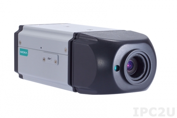 Корпусная  IP-камера, H.264/MJPEG, 12/24 VDC или 24 VAC, PoE, -40...+75C MOXA VPort 36-2L2X-T