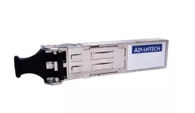 SFP модуль 1000Base-LX, разъем Duplex LC, дальность передачи данных до 10км, ADVANTECH SFP-GLX/LC-1