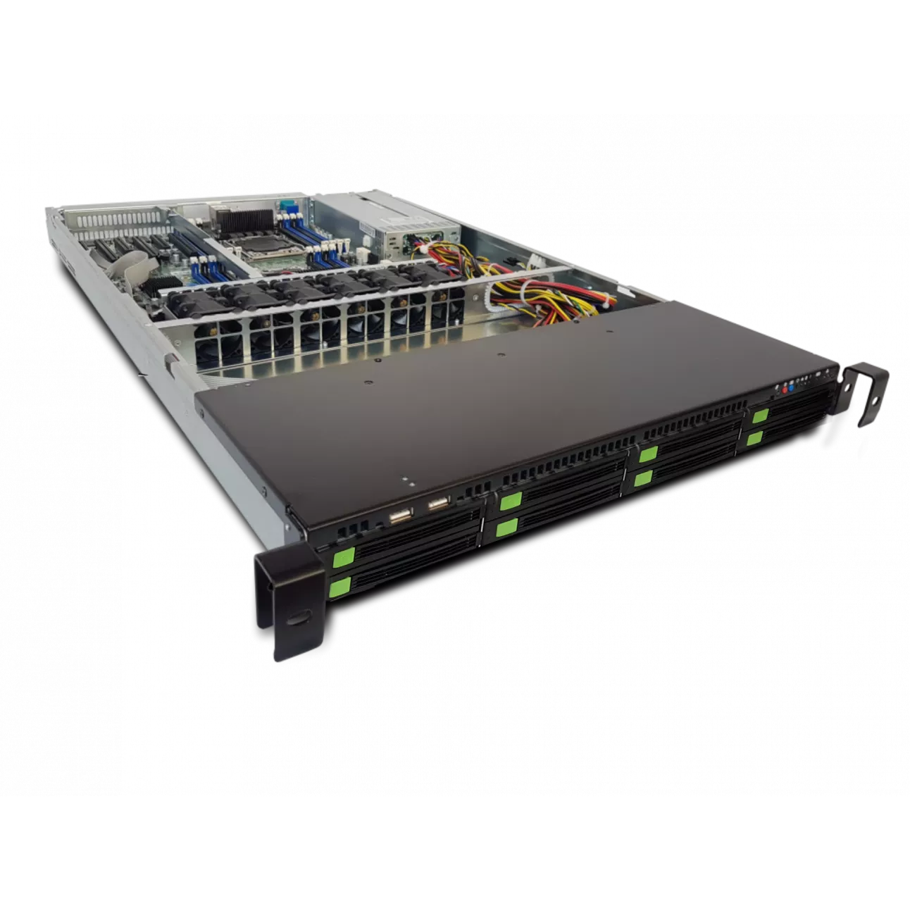 Серверная платформа Rikor RP6108-PB25-650HS 1U 