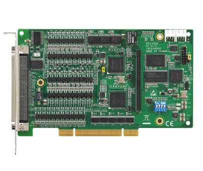 Universal PCI адаптер четырехкоординатного управления сервоприводом, ADVANTECH PCI-1245-AE
