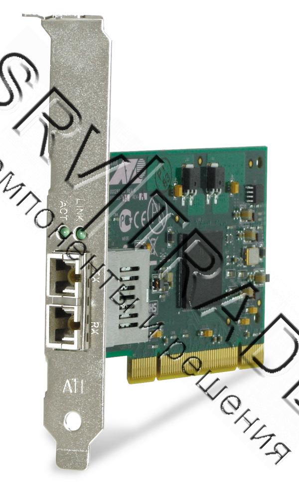 Адаптер Allied Telesis AT-2911GP/SFP-001 PCI-Express Dual Port PoE+ Adapter:1G SFP, 10/100/1000T PoE