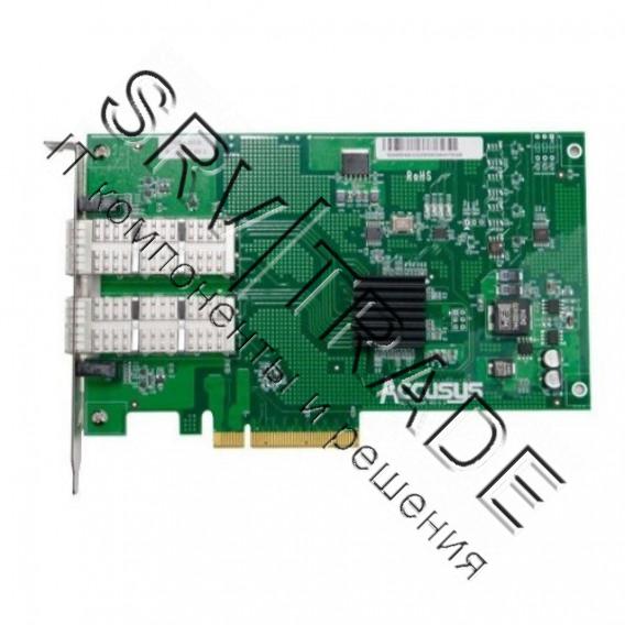 Двухпортовый адаптер PCIe- 64Gb, Dual QSFP port to PCIe 3.0, для подключения двух PCIe массивов, тол