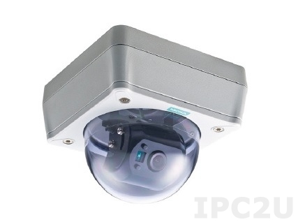 Защищенная HD IP-камера с питанием PoE, EN-50155, разъемы М12, фокусное расстояние объектива 3.6 мм