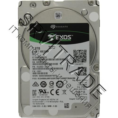 Жесткий диск Seagate Exos 10E2400 SAS3 ST1800MM0129 Hard Drive 1.8TB 2.5in