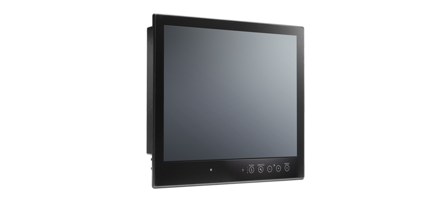 19'' Морской LCD Монитор, 1280x1024, 1 DVI-D/VGA, RS-232 & RS-422/485, LED подсветка, два источника
