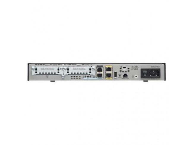 Маршрутизатор CISCO1921-SEC/K9 Cisco1921/K9 with 2GE, SEC License PAK, 512MB DRAM, 256MB Fl
